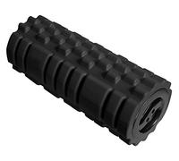 Unilux 400125220 Roller Feet - Reposapiés con ruedas en color negro, soporte cilíndrico para masajes y entrenamiento de fascias