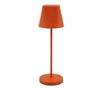 Unilux Ava - Lámpara LED de mesa con batería para exteriores, IP44, intensidad regulable y temperatura de color, color naranja