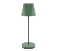 Unilux Ava - Lámpara LED de mesa con batería para exteriores, IP44, intensidad regulable y temperatura de color, color verde