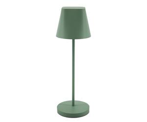Unilux Ava - Lámpara LED de mesa con batería para exteriores, IP44, intensidad regulable y temperatura de color, color verde
