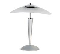 Unilux cristal 400064642 lámpara de escritorio LED Color Gris Metal