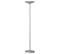 Unilux Lámpara de techo LED Varialux, regulable, color gris plateado