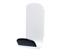 Unilux perchero soporte magnético, color Blanco