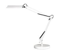 Unilux Swingo - Lámpara LED de escritorio, regulable, color blanco