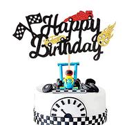 Unimall Global 1 pieza de coche de carreras Cake Topper Coche Deportivo Decoración Picks para Motorsport Party Sport Tema Fiesta Decoración Accesorios