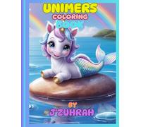 Unimers coloring book by J'Zuhrah: A coloring book made specifically for girls 3-8 years old