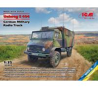 Unimog S 404, Camión De Radio Militar Alemán 1:35 Kit De Modelo De Plástico ICM