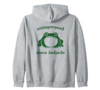 Unimpressed Since Tadpole Funny Frog Silly Graphic Sudadera con Capucha