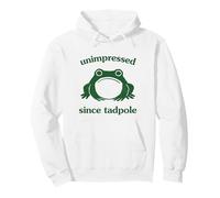 Unimpressed Since Tadpole Funny Frog Silly Graphic Sudadera con Capucha