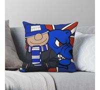 Union Bears We Create The Atmosphere - Funda de almohada de poliéster y lino, terciopelo, con cremallera, decorativa, para coche