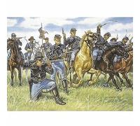 Union Cavalry The Azul Jackets American Civil War Figures Plástico Kit 1:72