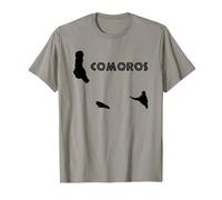 Unión de las Comoras - África País Geografía africana Camiseta