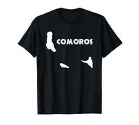 Unión de las Comoras - África País Geografía africana Camiseta