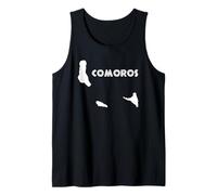 Unión de las Comoras - África País Geografía africana Camiseta sin Mangas