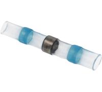 Unión de tubo termorretráctil con estaño Ø45 mm (transparente/azul)