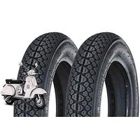 Union EGC10DMU - Par de neumáticos 100/90 - 10 para ciclomotor Piaggio Vespa Vespa Vespa Ape 61J con neumáticos diseño M I C H E L I N