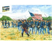 Union Infantry American Civil War Figura Plástico Kit 1:72 Modelo Italeri