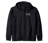 Union Jack LGBTQ - Bandera de Arco Iris con Orgullo Gay del Reino Unido Sudadera con Capucha