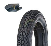 Union Neumático 100/90-10 + Cámara de aire para Scooter Piaggio Vespa Vespa Vespa Vespa Ape 61J goma cubierta diseño Michelin