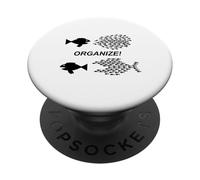 Unión Organizar Corporaciones de Pesca Escolar PopSockets PopGrip Adhesivo