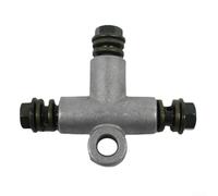 Unión T Freno Disco Doble Hidráulico Unión T Freno Disco Doble | Aleación aluminio, conexión perfecta, freno disco doble, para modificación línea, hidráulico