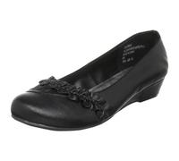 UNIONBAY Little Kid/Big Kid Garter Slip-On, Negro, 2 M