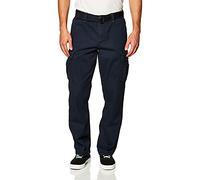 Unionbay Men's Survivor IV Relaxed Fit Cargo Pant - Reg and Big and Tall Sizes, True Navy, 42x32
