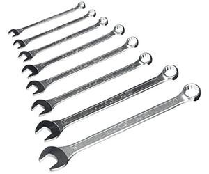 UNIOR 120/1CS-Juego de Llaves combinadas largas, en Caja de cartón-8-19/8