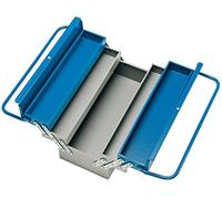 UNIOR 607137 - Caja metálica portaherramientas con 5 compartimientos 560x210x225 mm serie 915/5