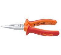 UNIOR 610435 - Alicate Puntas semirredondas con Corte Aislado VDE 160 mm Serie 506/1VDEBI