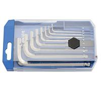 UNIOR 610916 - Juego de 8 llaves allen esféricas en caja de plástico de 2 a 10 mm serie 220/3SPB1