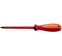UNIOR 616445 - Destornillador Phillips aislado VDE PH2x100 mm serie 613VDETBI