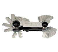 Unior 616706 616706-Juego de 52 galgas para roscas métricas de 0.4 a 7 y Whitworth de 4 a 62 Serie 701A, Adultos Unisex, Negro, Grande