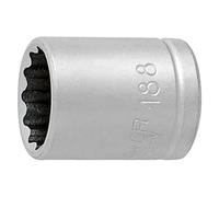 UNIOR 616865 - Llave de vaso 1/4" 12 caras 10 mm serie 188/2
