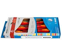 UNIOR 617042 - VDETBI-Juego de 6 destornilladores aislados VDE TBI en caja de cartón serie 603CS