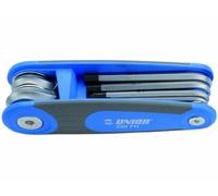 Unior 617146 - Juego de 7 Llaves Allen Modelo Navaja de plástico de 2.5 a 10 mm Serie 220FH