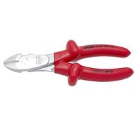 UNIOR 619195 - Alicate corte diagonal reforzado aislado VDE 180 mm serie 466/1VDEDP