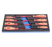 UNIOR 621802 - Juego de 6 destornilladores PH aislados VDE TBIen bandeja SOS serie 964VDE8B