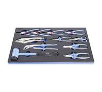 Unior 964/48SOS-Juego de Pinzas Bimaterial y Martillo en Bandeja SOS Marca