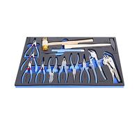 Unior 964/51SOS-Juego de pinzas bimaterial y martillo en bandeja SOS marca