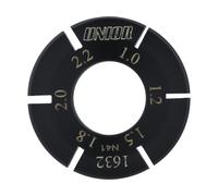 Unior Bike Tools Ayuda de fijación para radios Aero 1632 negro one_size