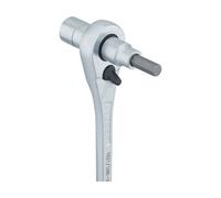 Unior Bike Tools Carraca reversible 3/8" 14 x HX8 1621/1ABI rojo one_size