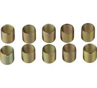 Unior Bike Tools Casquillos de roscas de pedales 1695.3A / 1695.4A - 10 piezas izquierda