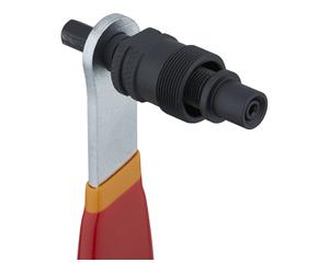 Unior Bike Tools Desmontador de bielas 1661.3/4DP c. mango para Shimano Octalink y ISIS rojo one_size