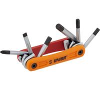 Unior Bike Tools Herramienta multiusos Euro6 Multitool 1655EURO6 rojo one_size