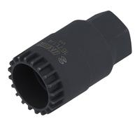 Unior Bike Tools Herramienta rodam. interiores 1671.1/4 para Shimano Cartridge e ISIS negro one_size