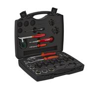 Unior Bike Tools Juego de herramientas de mantenimiento de suspensión 1704 rojo one_size