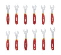 Unior Tool's - Juego de 12 llaves cónicas, color rojo, 13-28 mm