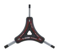 Unior Bike Tools Llave hexagonal en Y 4 - 6 mm 1781/2HX rojo one_size