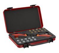 Unior Bike Tools Set de reparación de roscas de pedales 1695MB1 rojo one_size